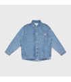 CK OVERSIZED LINEAR OVERSHIRT