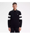 FRED PERRY TIPPED SLEEVED JUMPER