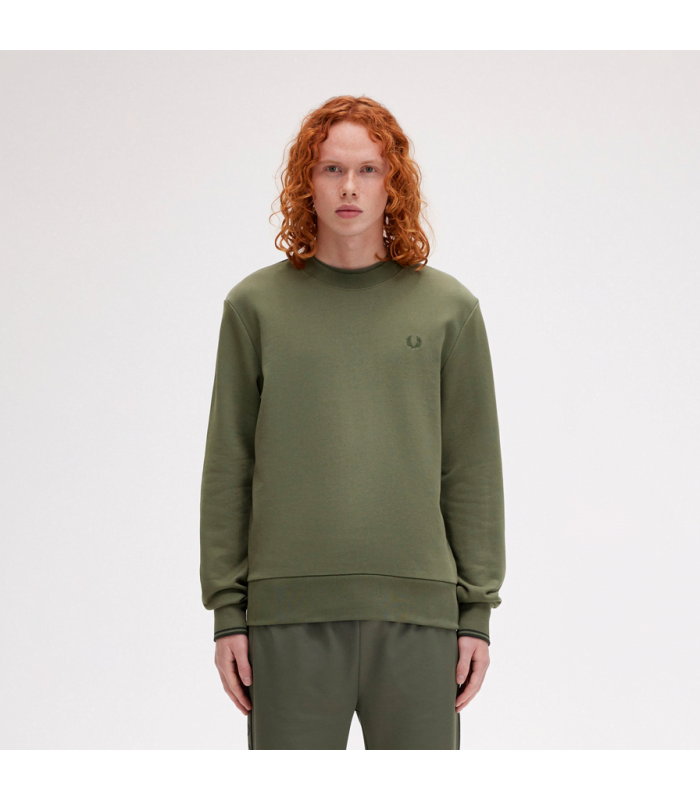 FRED PERRY CREW NECK SWEATSHIRT