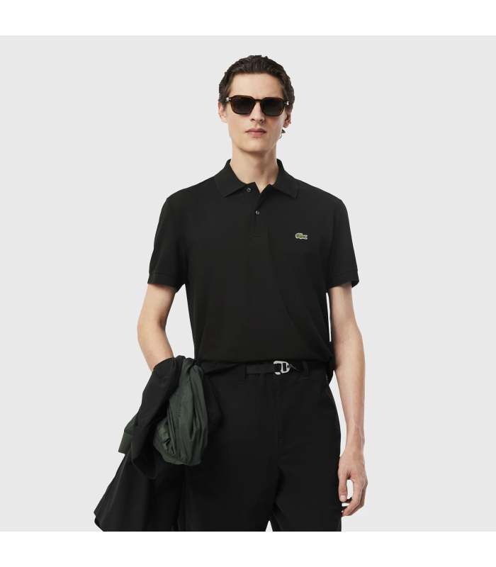 LACOSTE CHEMISE COL BORD-COTES MANCHES C