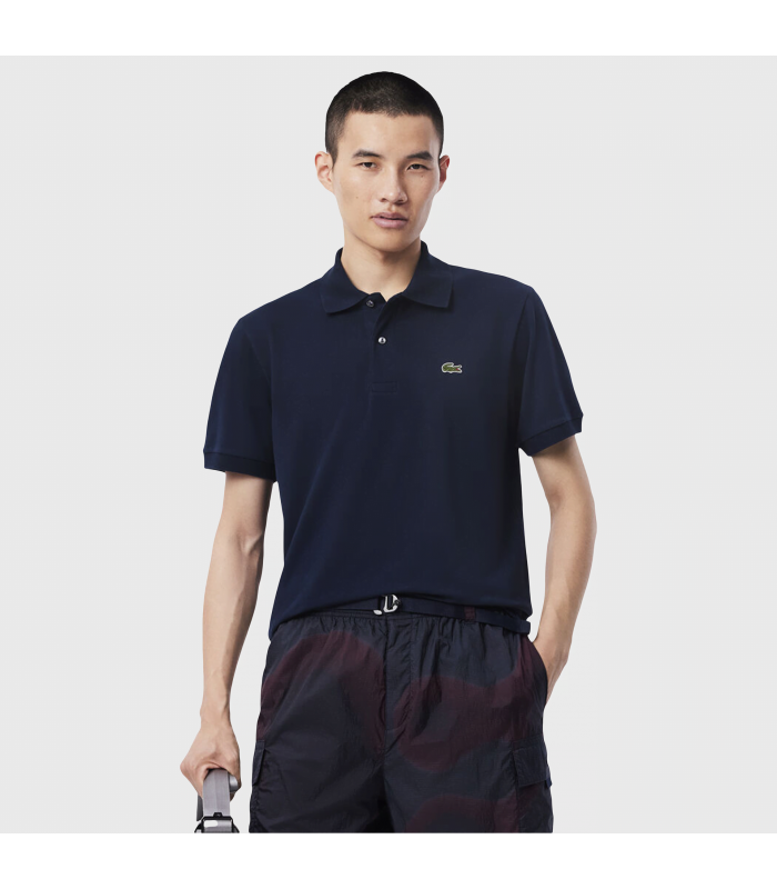 LACOSTE CHEMISE COL BORD-COTES MANCHES C