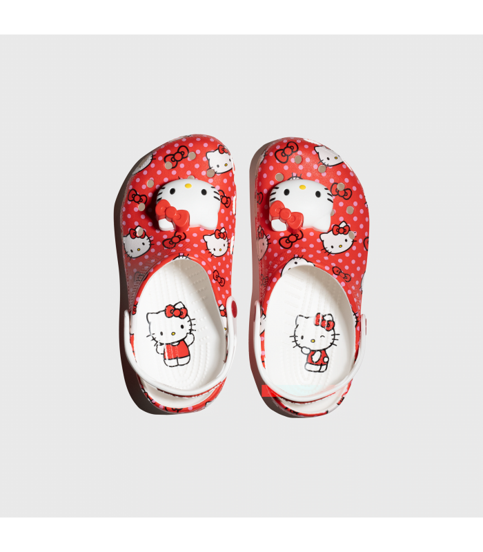 CROCS HELLO KITTY RED CLASSIC CLOG