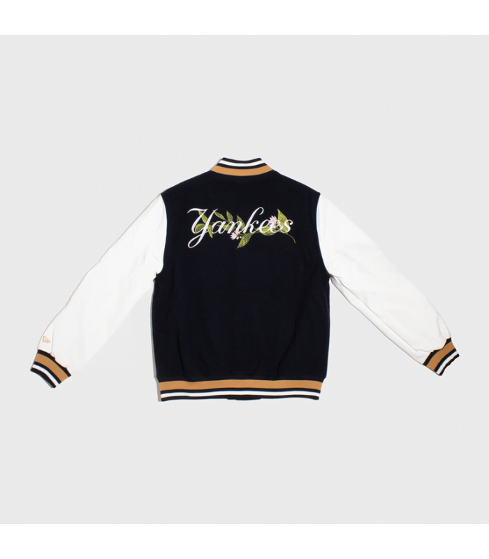 NEW ERA NYY FLORAL VARSITY JCKT