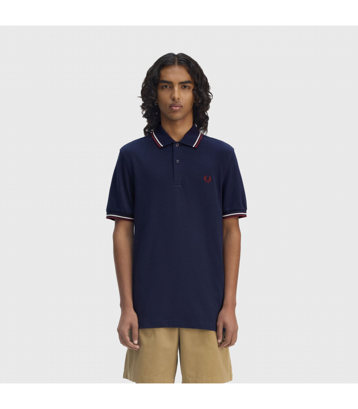 FRED PERRY TWIN TIPPED SHIRT