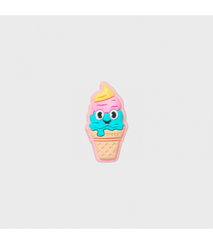 CROCS JIBBITZ ICE CREAM CONE WITH SMILE