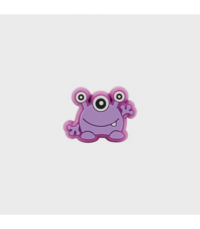 CROCS JIBBITZ TINY PURPLE MONSTER