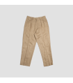 PRL LINEN BLEND WHITMAN PLEATED CHINO