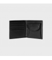 PRL PEBBLE LEATHER BILL WALLET 
