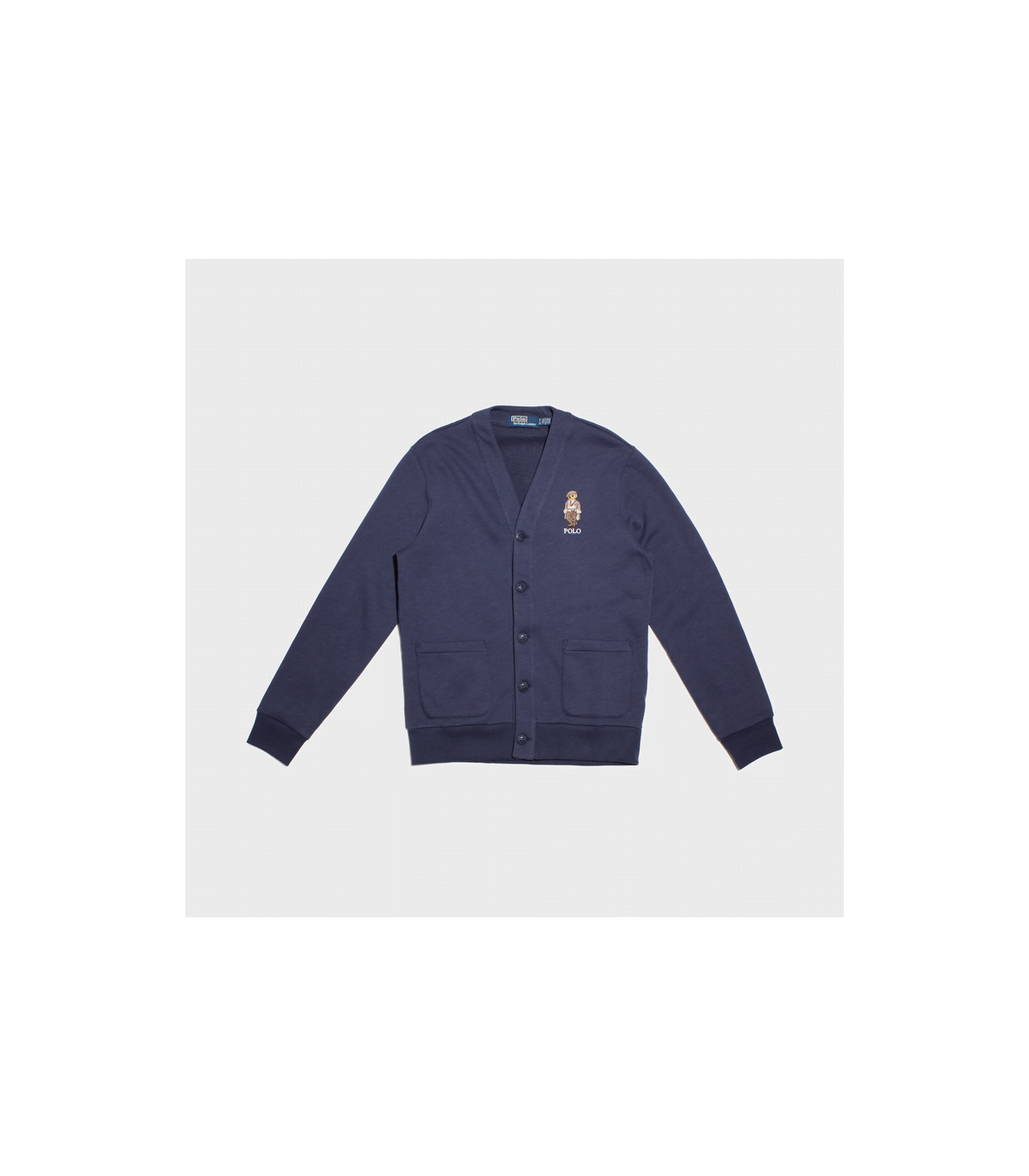 PRL POLO BEAR CARDIGAN 