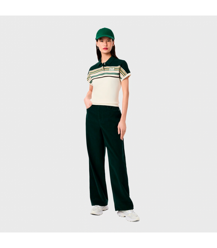 LACOSTE WMN PLEATED PANTS