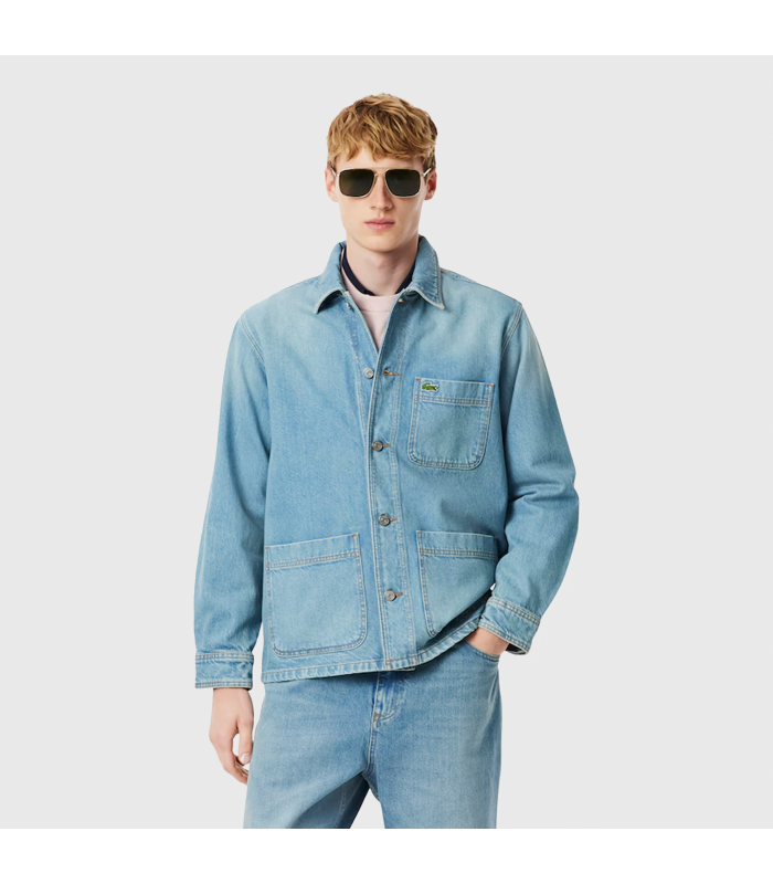 LACOSTE CHEMISE CASUAL MANCHES LOUNGES