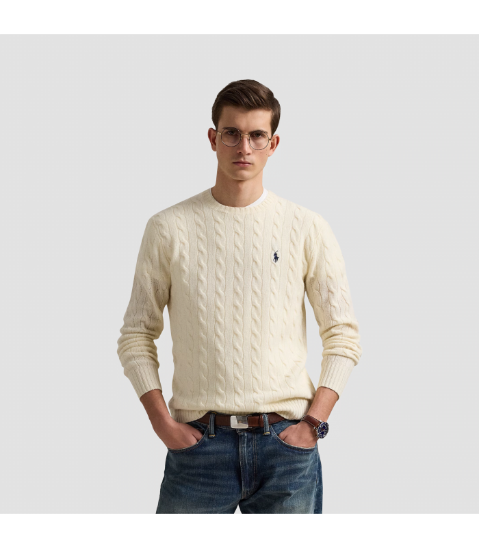 PRL SWEATSHIRT WOOL CASHMERE