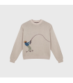 PALARD WHITE MARLIN KNIT SWEATER