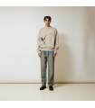 PALARD WHITE MARLIN KNIT SWEATER