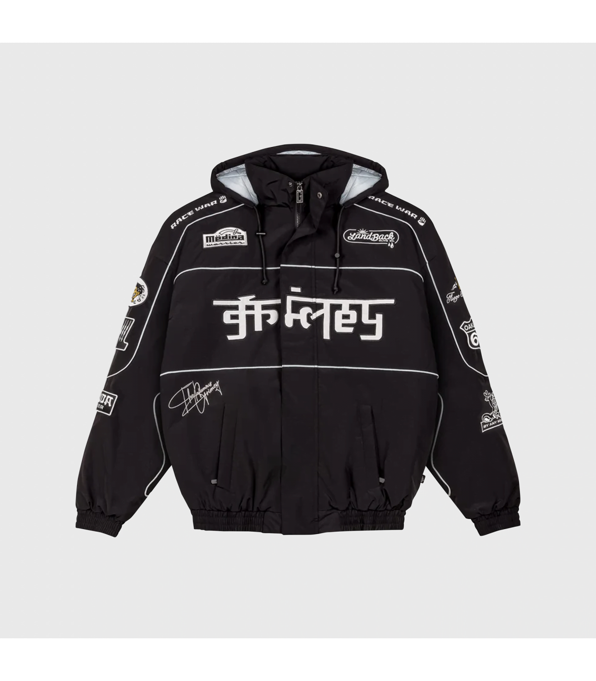 GRMY RACE WAR PULL OVER JACKET