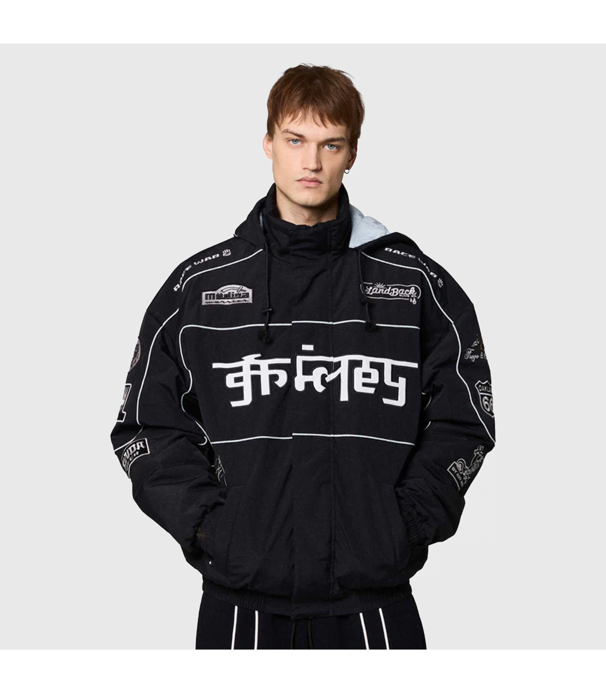 GRMY RACE WAR PULL OVER JACKET