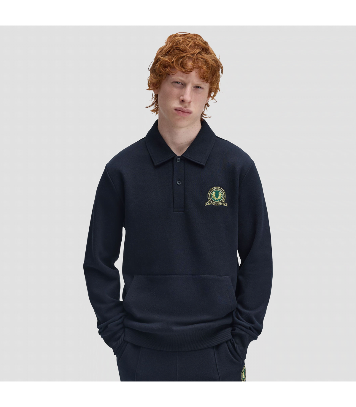 FP TENNIS BADGE COLLARED SWEATSHIRT