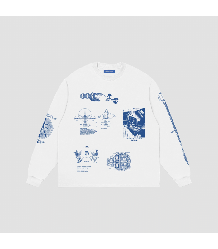 SCRT BLUEPRINT LONG SLEEVE T-SHIRT
