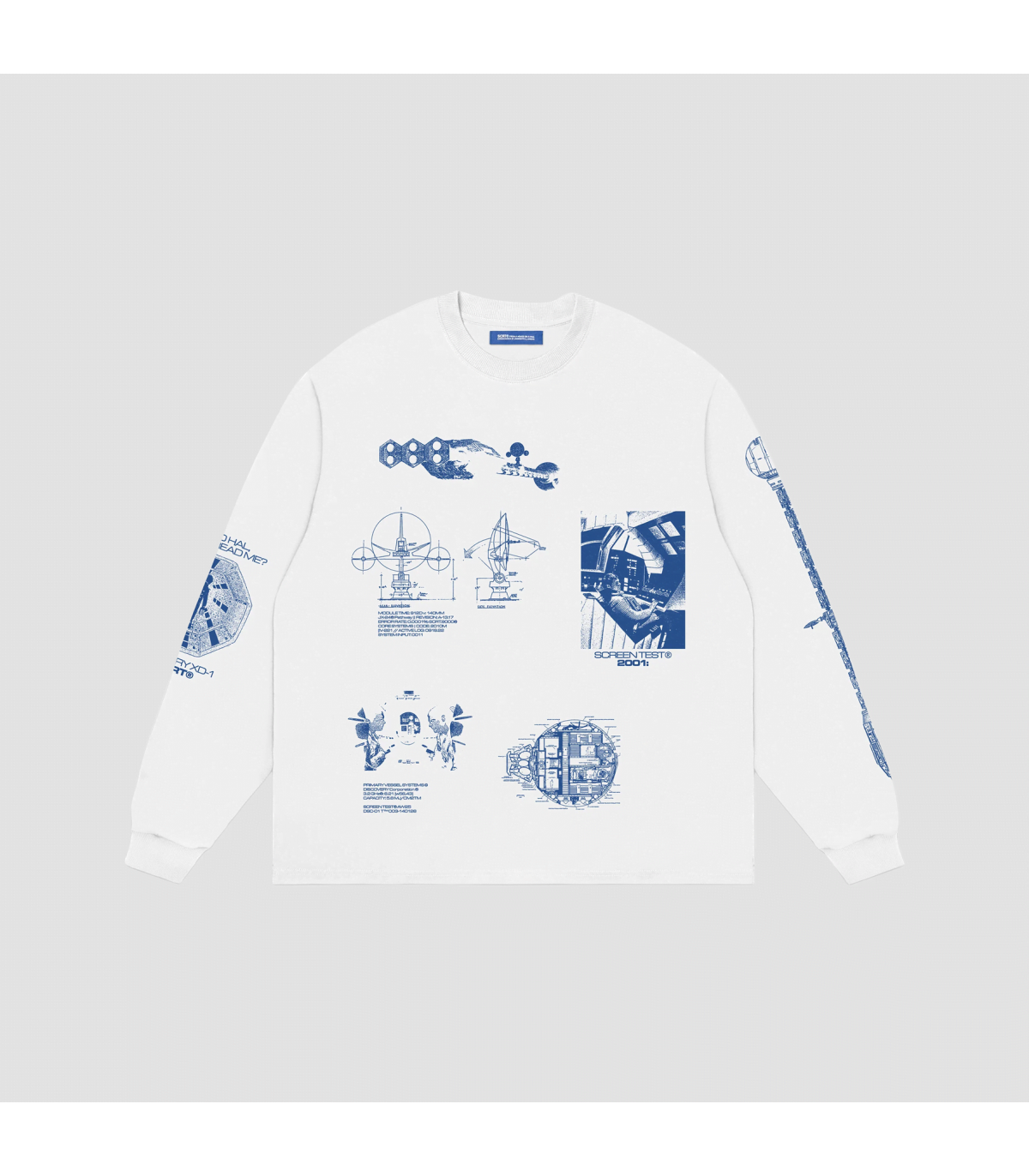 SCRT BLUEPRINT LONG SLEEVE T-SHIRT