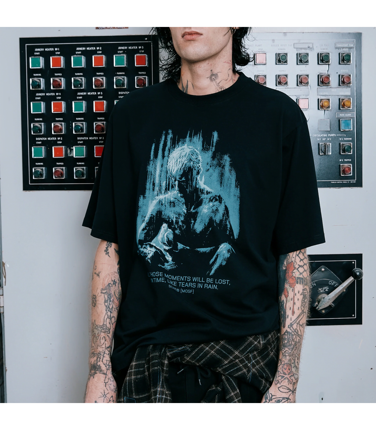 SCRT TEARS IN THE RAIN T-SHIRT