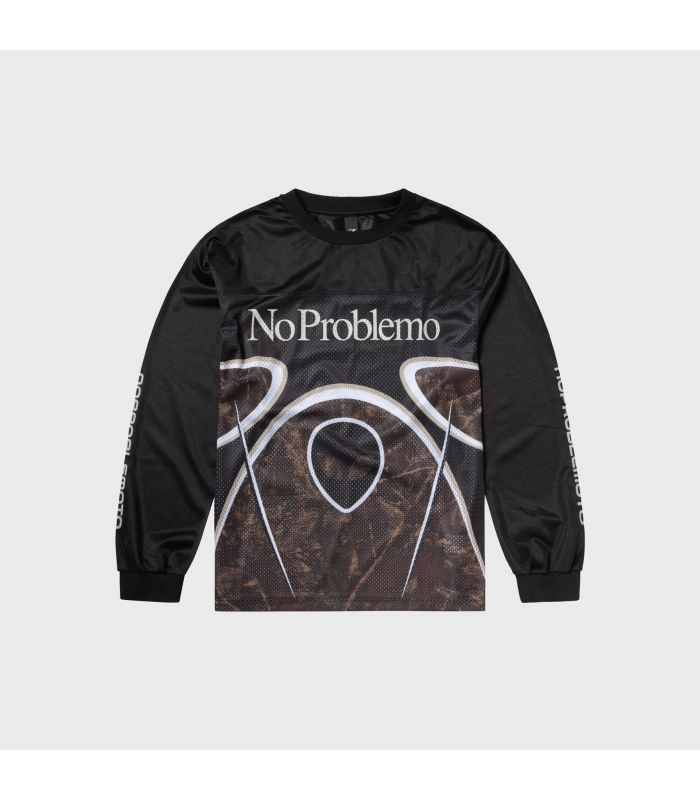 NO PROBLEMO ALIEN LS MOTO SHIRT
