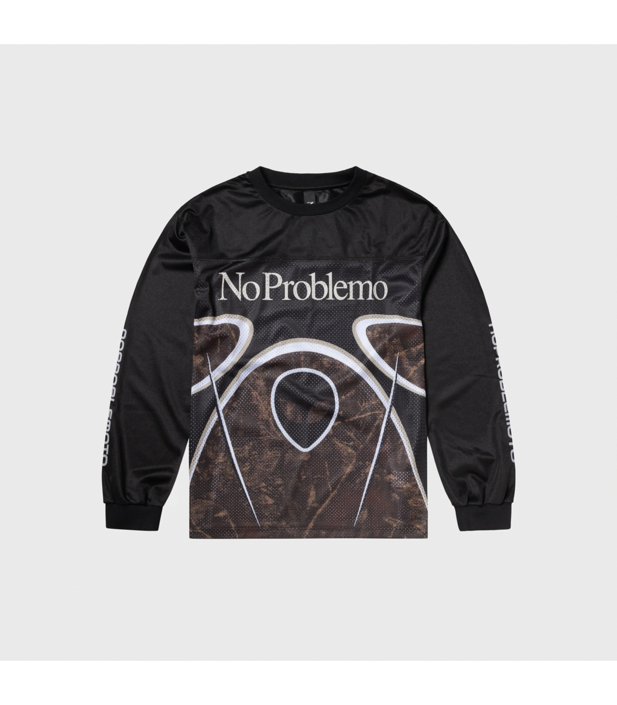 NO PROBLEMO ALIEN LS MOTO SHIRT