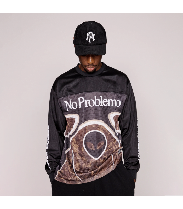 NO PROBLEMO ALIEN LS MOTO SHIRT