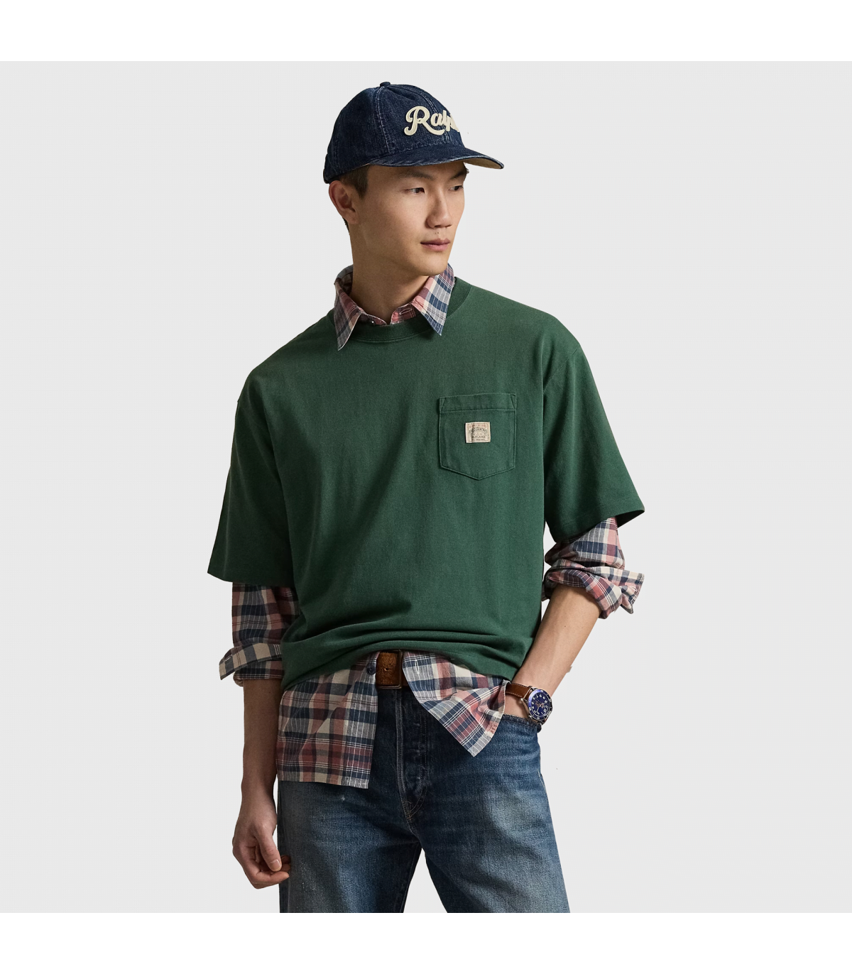 PRL POLO COUNTRY POCKET T-SHIRT