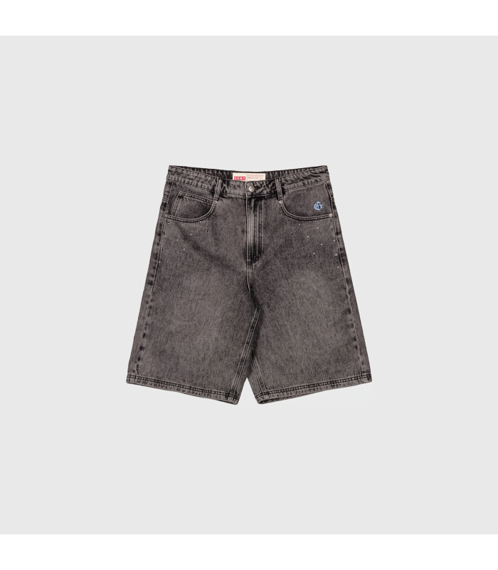 GRMY CHIEF WATCHER BAGGY DENIM SHORTS 