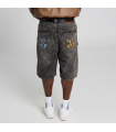 GRMY CHIEF WATCHER BAGGY DENIM SHORTS 