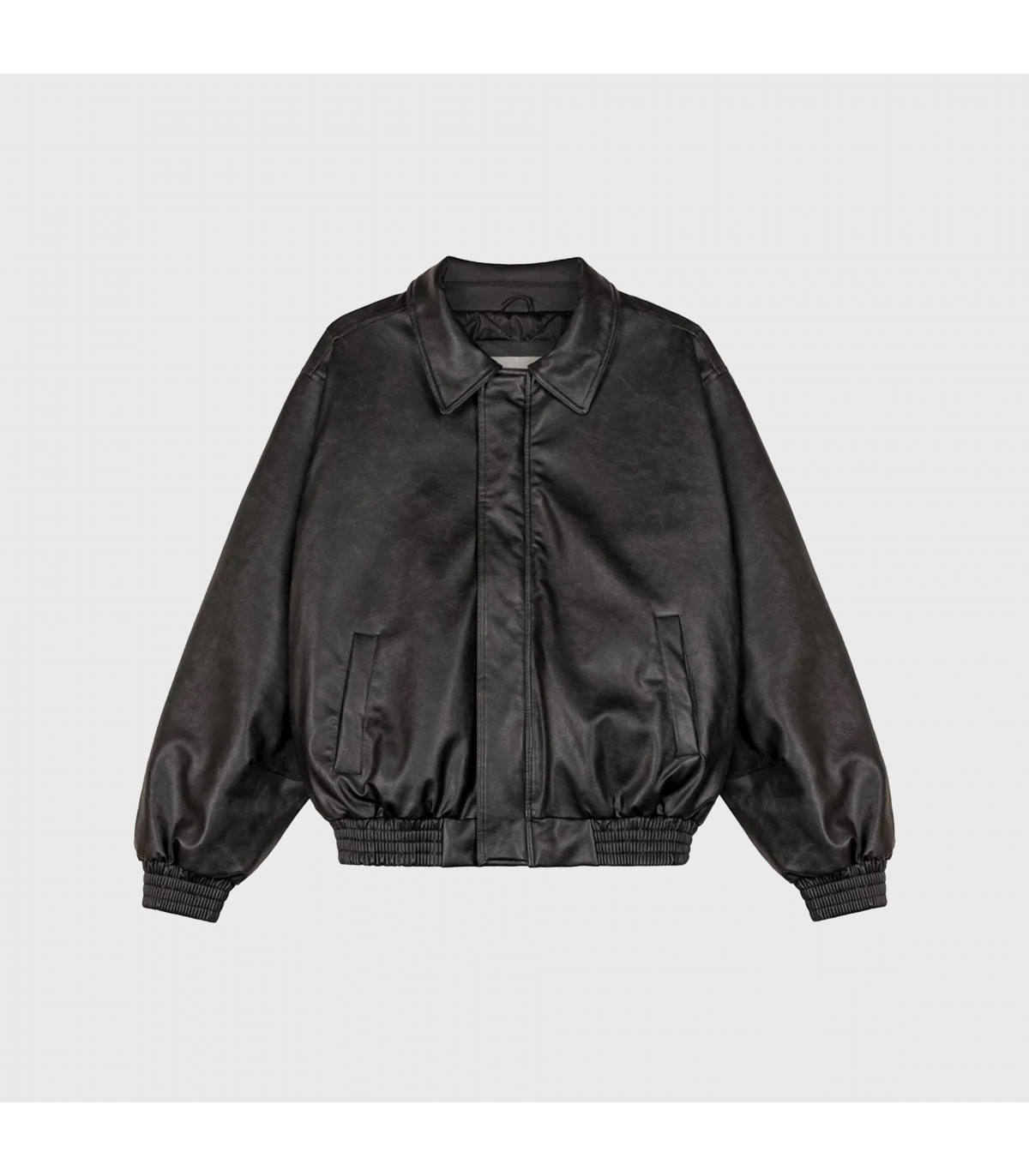 GRMY CHIEF WATCHER PU LEATHER BOMBER JAC