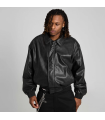GRMY CHIEF WATCHER PU LEATHER BOMBER JAC