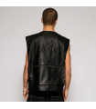 GRMY CONCREAT JUNGLE PU LEATHER VEST