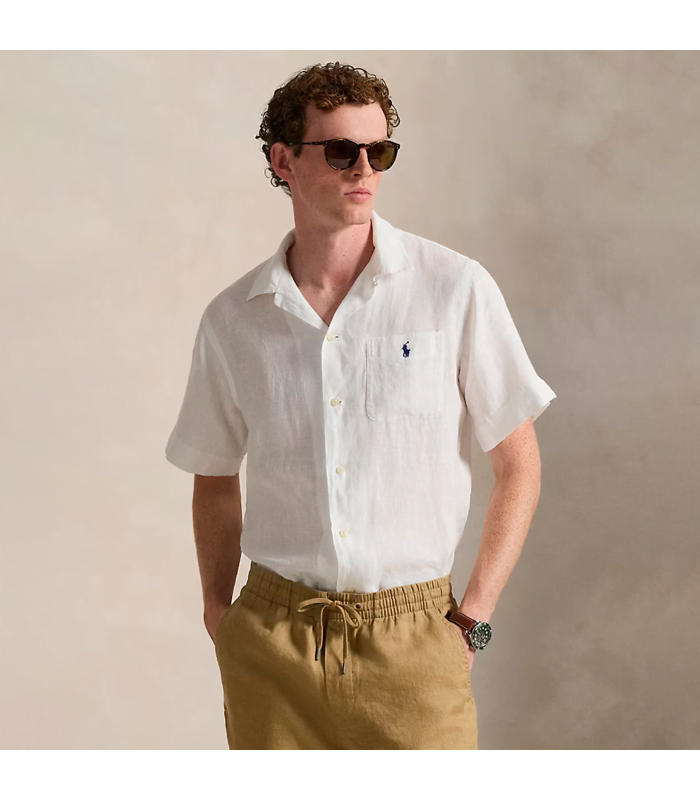 PRL LINEN SHORT SLEEVE SHIRT