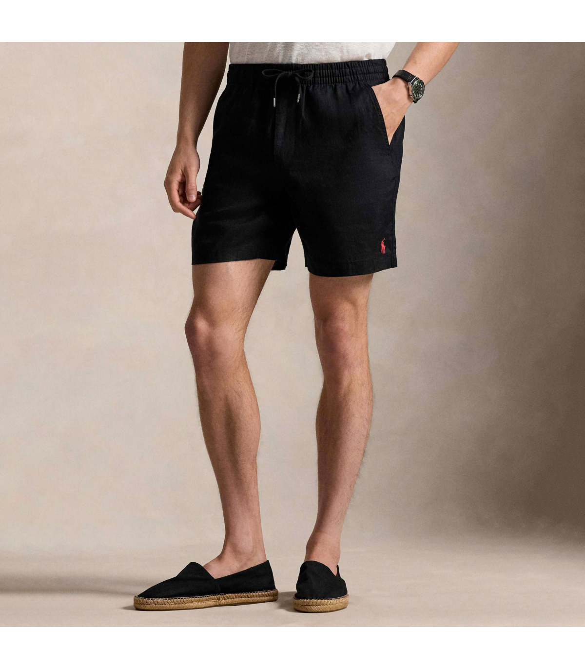 PRL LINEN SHORTS