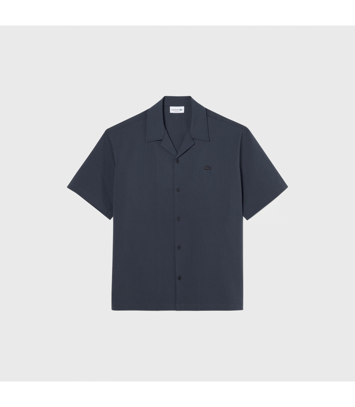 LACOSTE SEERSUCKER TEE