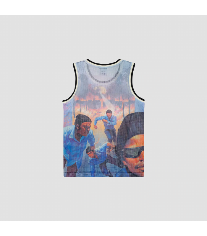 GRIMEY 100MILES RELAXED BASKETBALL JERSE