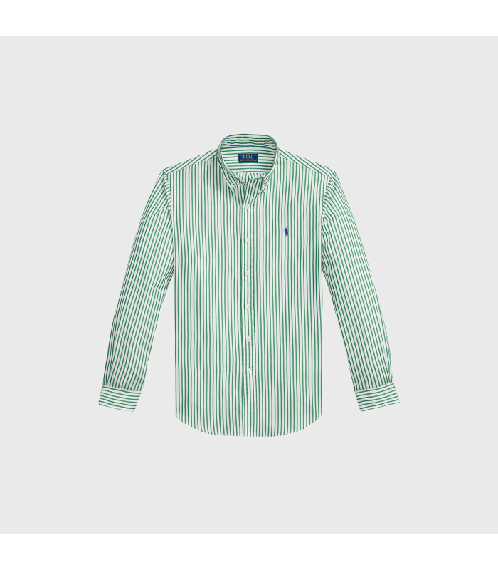 PRL WASHED BROADCLOTH WOVEN SHIRT