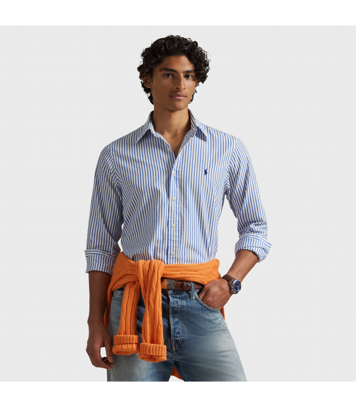 PRL WASHED BROADCLOTH WOVEN SHIRT