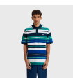FP STRIPPED RELAXED POLO T-SHIRT