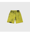 ARIES HEAVY ACID WASH WIDE LEG SHORT