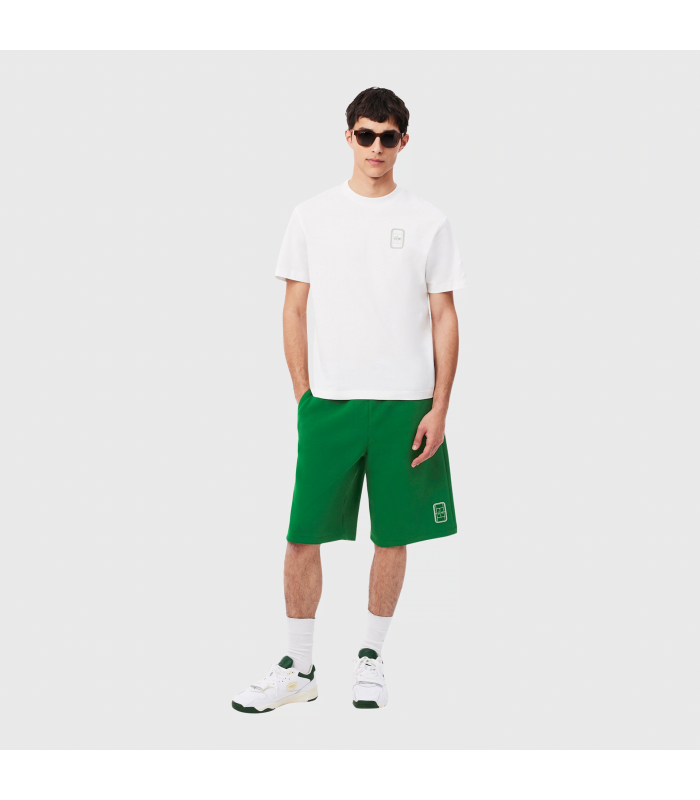 LACOSTE ELASTIC WAIST SHORTS 