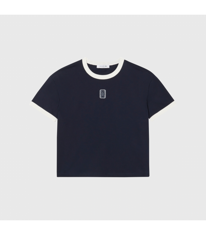 LACOSTE W CREWNECK T-SHIRT