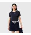 LACOSTE W CREWNECK T-SHIRT