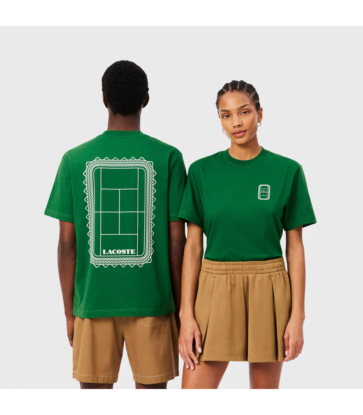LACOSTE T-SHIRT COL ROND UNISEX