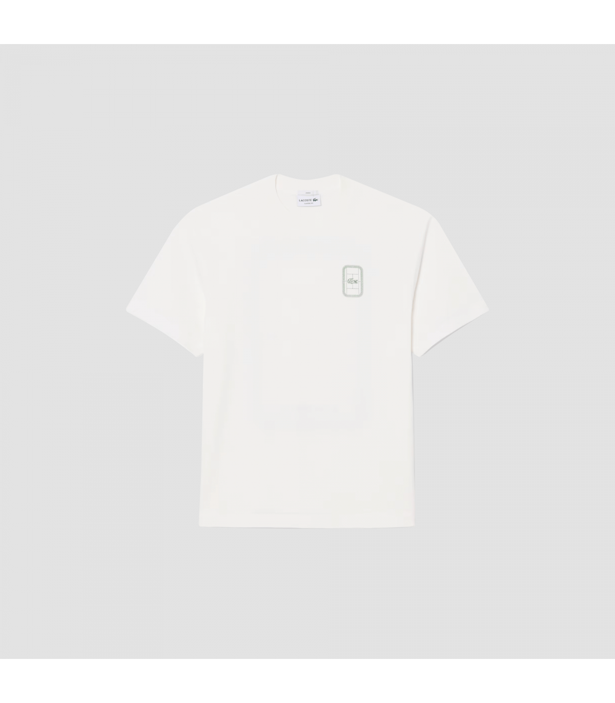 LACOSTE T-SHIRT COL ROND UNISEX