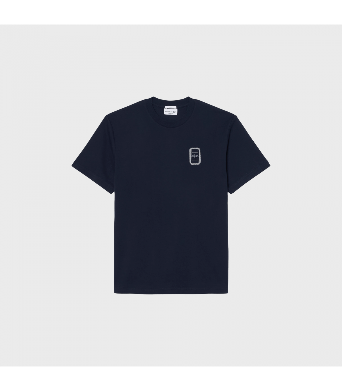 LACOSTE T-SHIRT COL ROND UNISEX