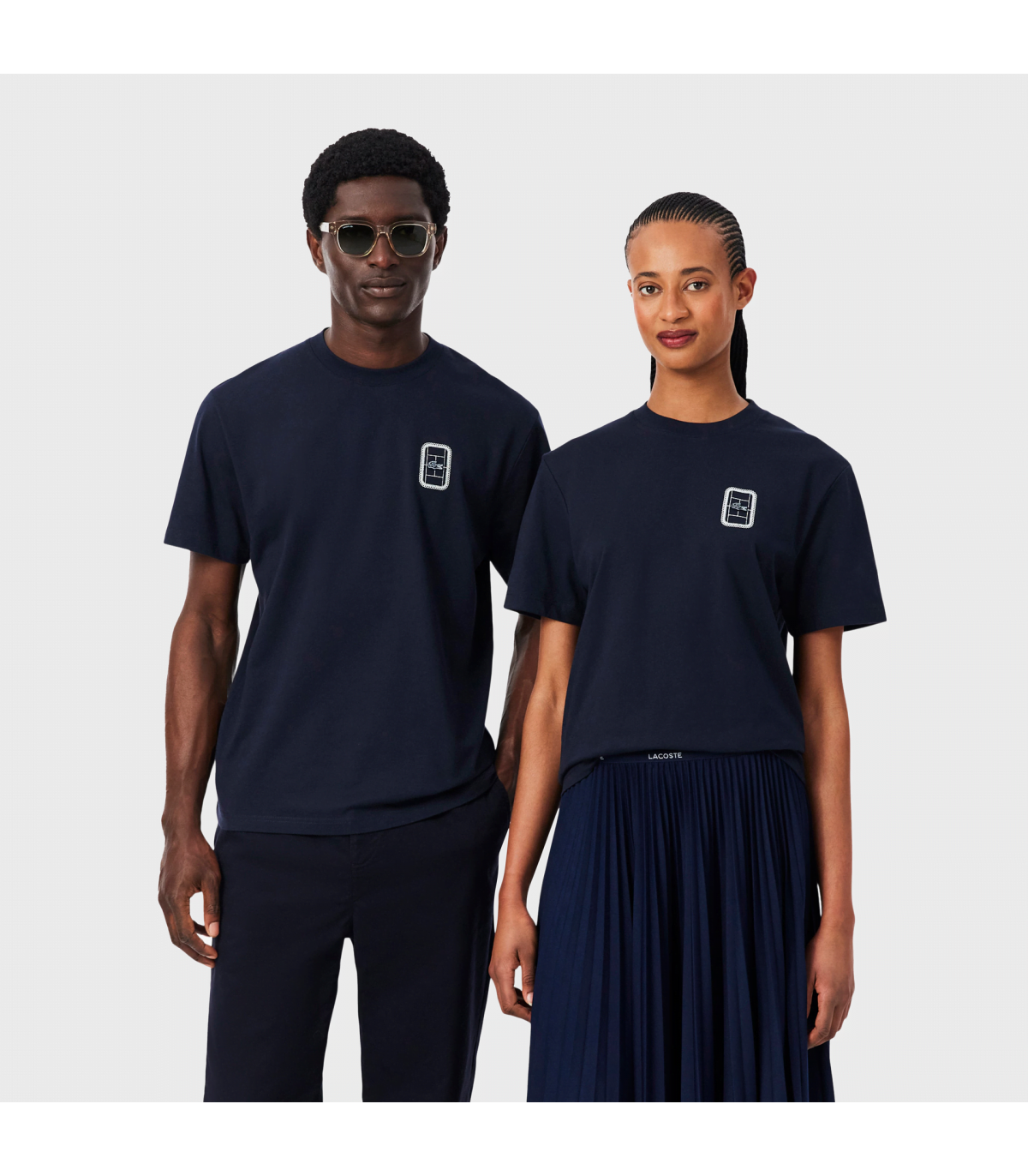 LACOSTE T-SHIRT COL ROND UNISEX