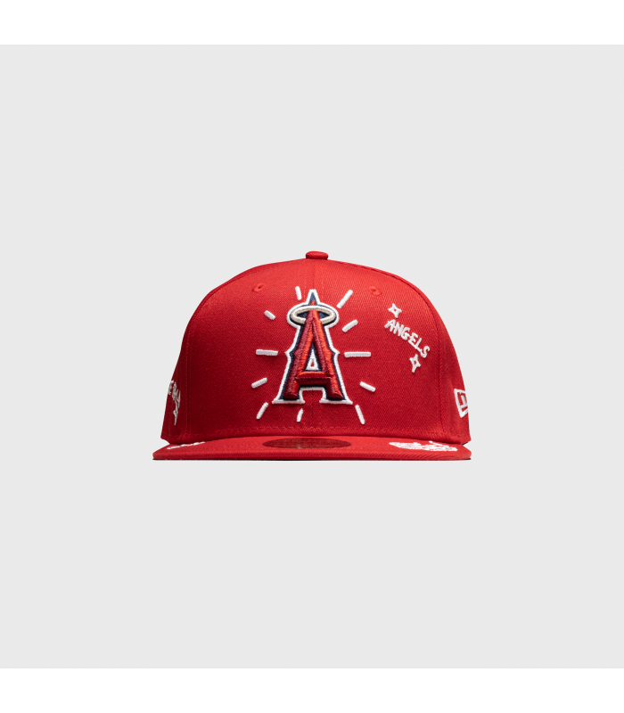 NEW ERA LA ANGELS SCRIBBLE 59FIFTY