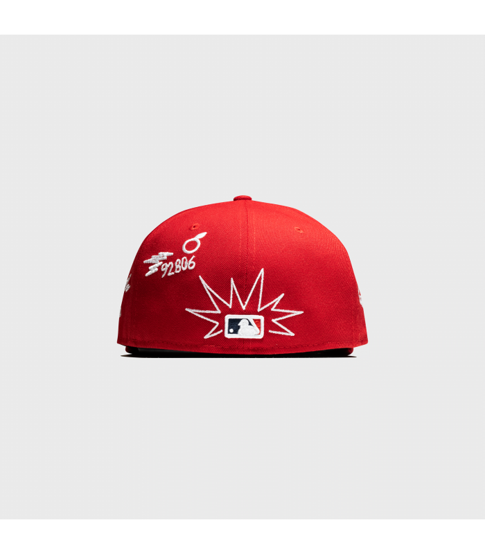 NEW ERA LA ANGELS SCRIBBLE 59FIFTY